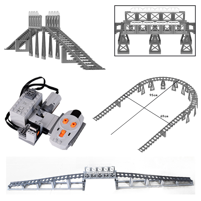 Lego Set Creator - MOC Train Tunnel Exit Entrance Model