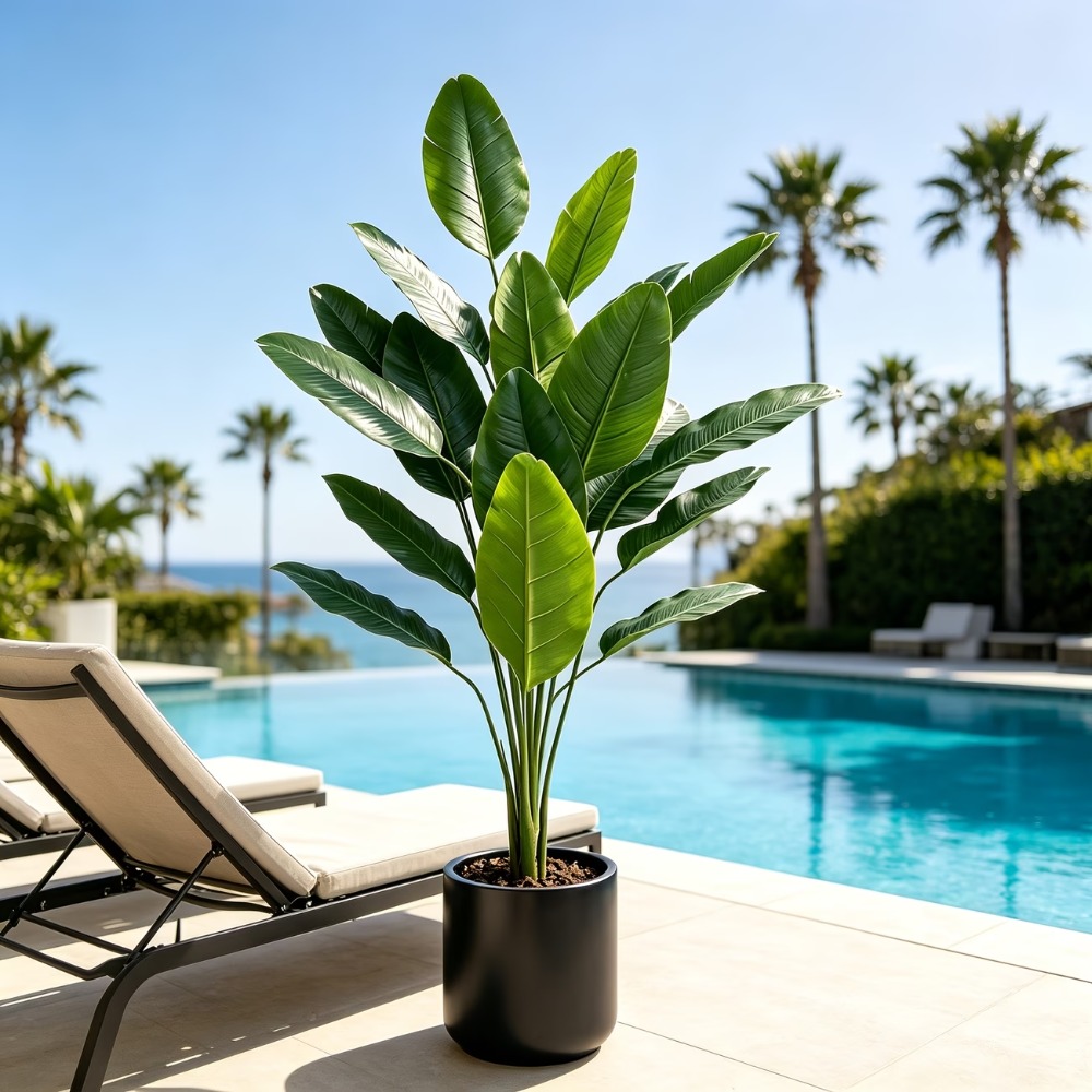 Christmas Tree Artificial - 1PC 105cm Giant Artificial Banana Tree