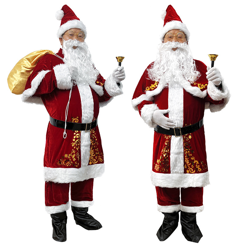 Elf Costume Christmas - Santa Claus Costume Adult Men Christmas