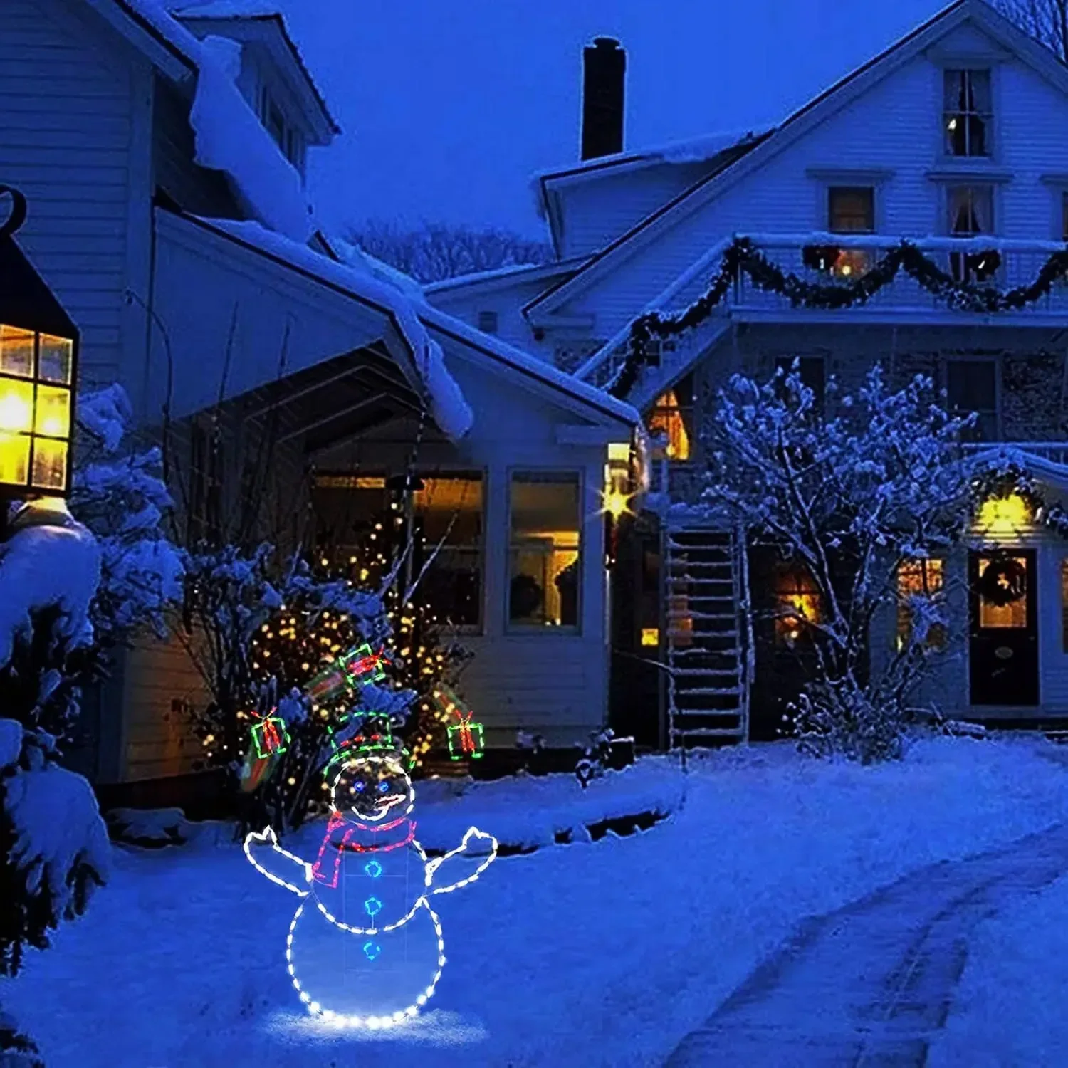 Animated Snowball Light LED Gl - огляд і ціна Christmas Lights Outdoor