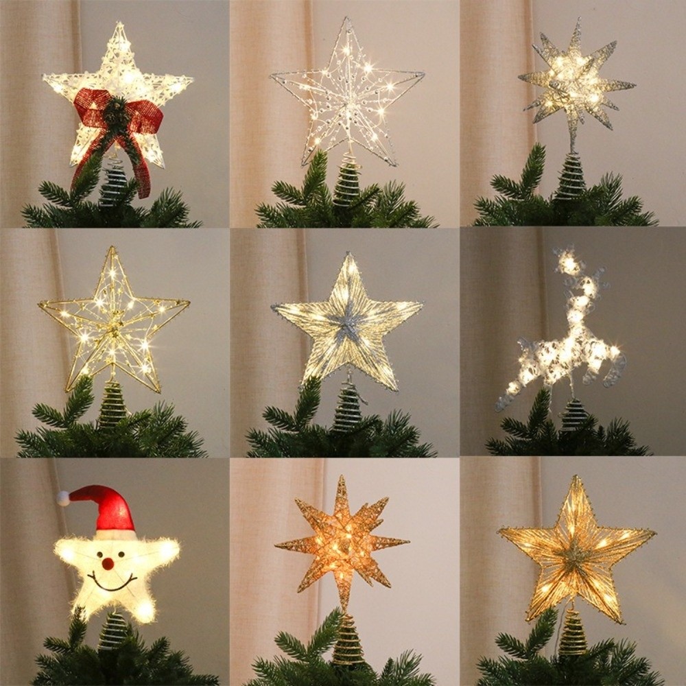 3D Glitter Star Christmas Tree - огляд і ціна Star Tree Topper