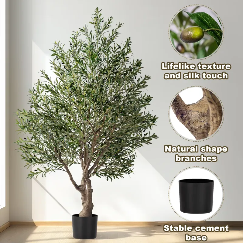TikTok big artificial olive tr - огляд і ціна Christmas Tree Artificial