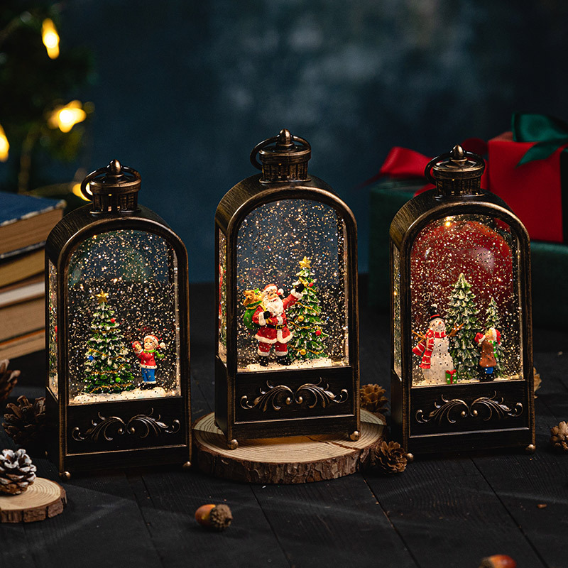 Christmas Decorations Wind Lan - огляд і ціна Snow Globe Musical