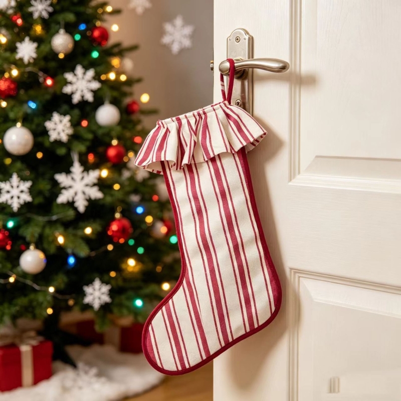 Christmas Stocking Burlap Text - огляд і ціна Christmas Stocking Hanging