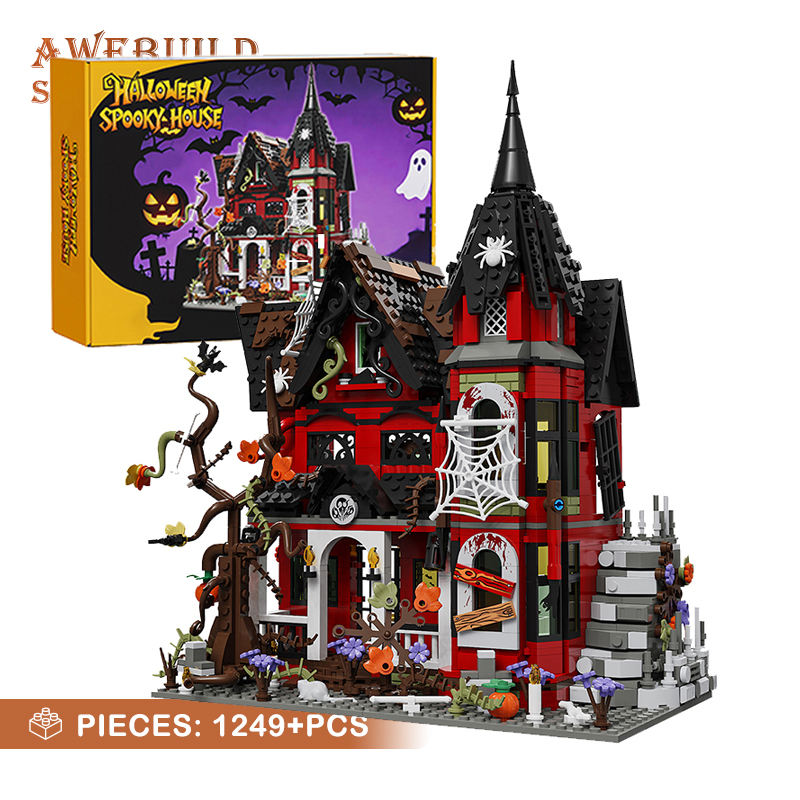 1249Pcs Haunted House Bricks 3 - огляд і ціна Lego Set Creator