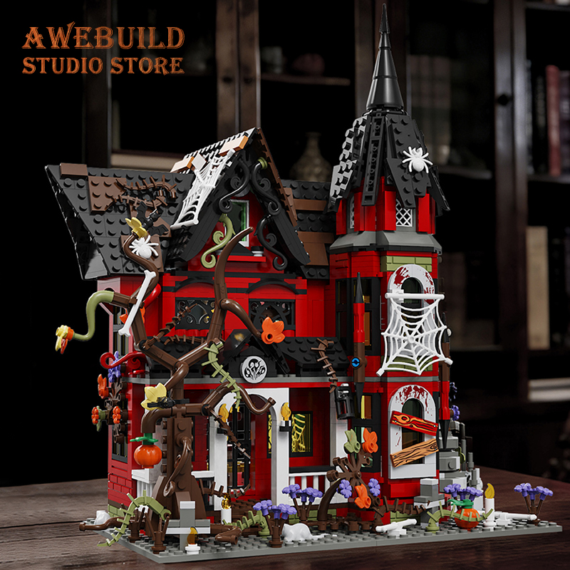 1249Pcs Haunted House Bricks 3 - огляд і ціна Lego Set Creator