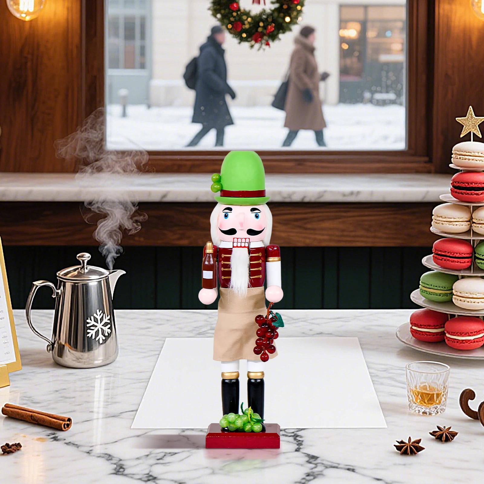 Nutcracker Christmas Decor Woo - огляд і ціна Nutcracker Figurine