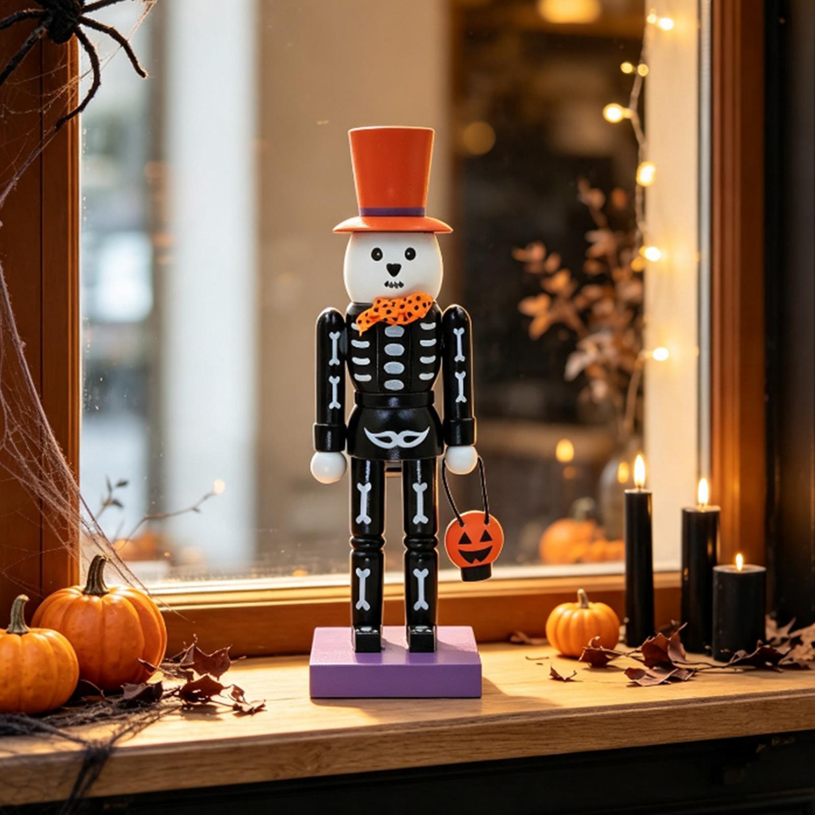 Halloween Nutcrackers Wooden S - огляд і ціна Nutcracker Figurine