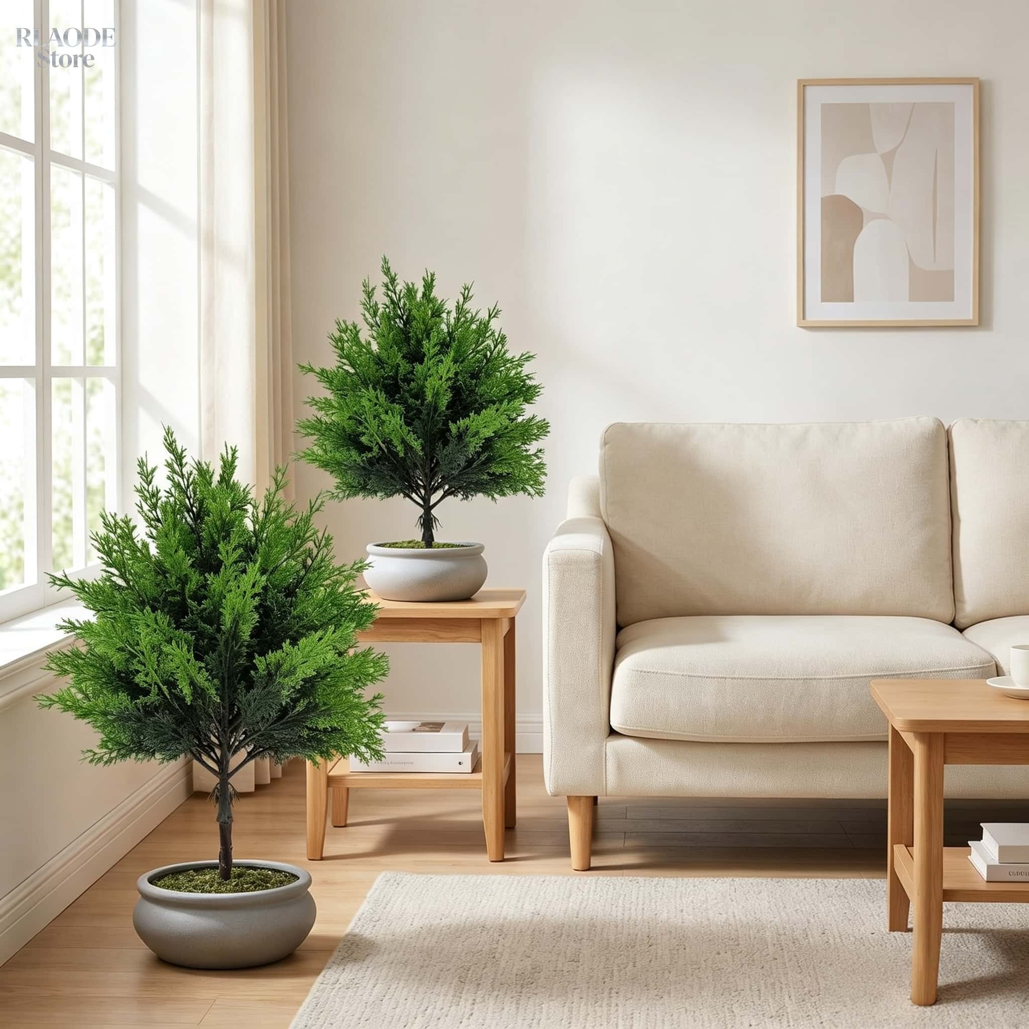2pcs Outdoor Artificial Greene - огляд і ціна Christmas Tree Artificial