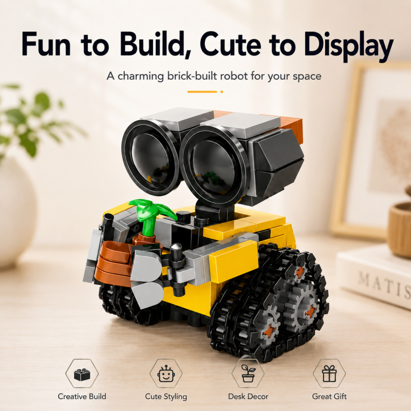 Mini Robot Building Blocks Set - огляд і ціна Lego Set Technic