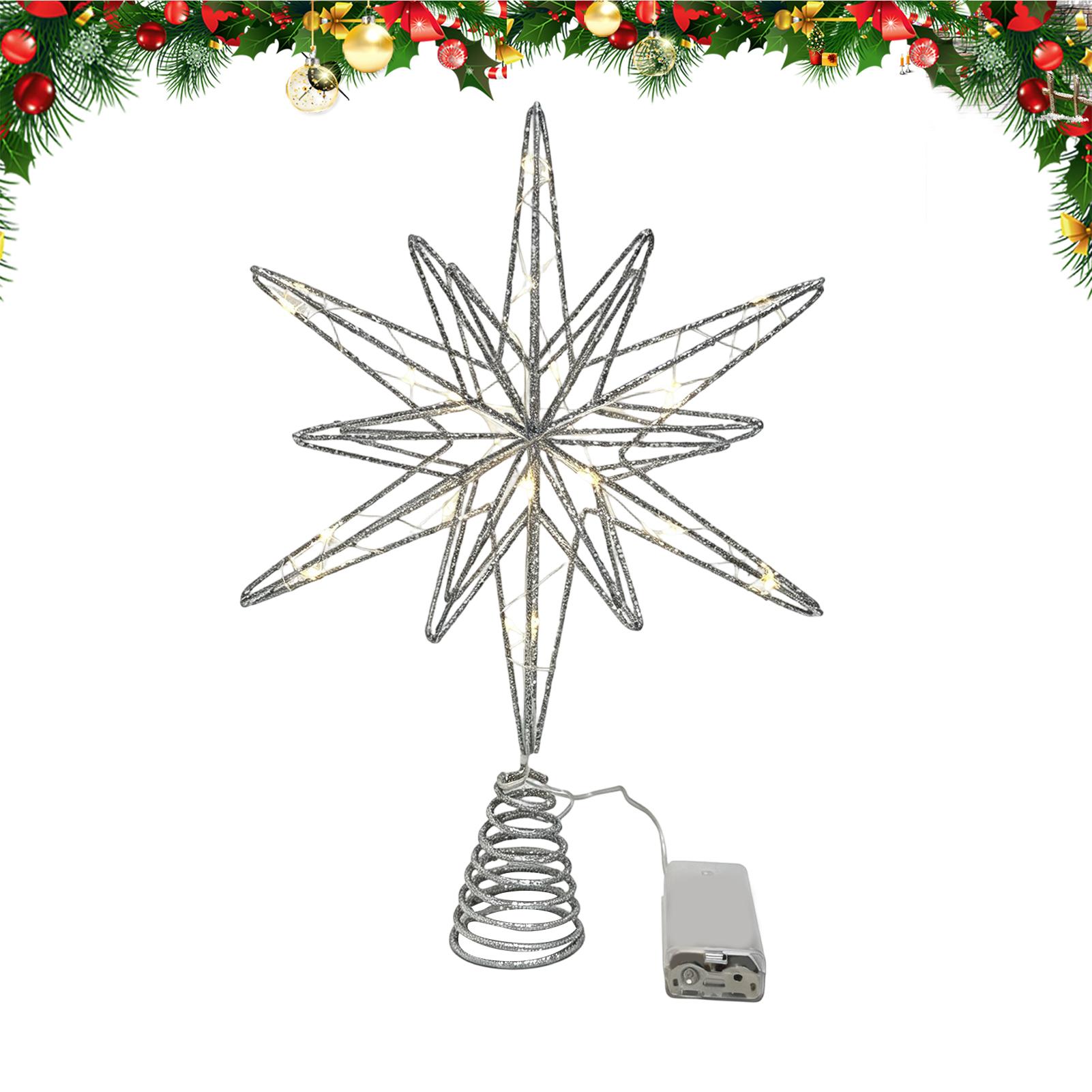 Star Tree Topper Lighted Chris - огляд і ціна Star Tree Topper