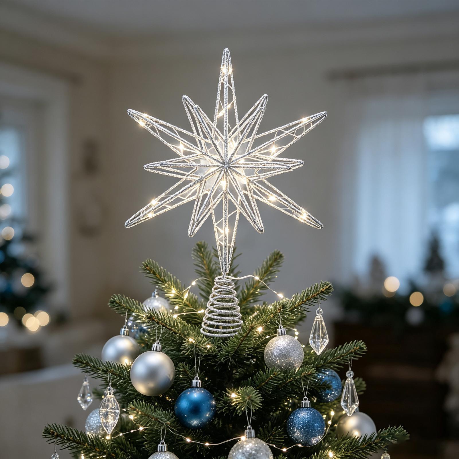 Star Tree Topper Lighted Chris - огляд і ціна Star Tree Topper