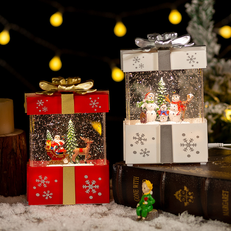 Automatic Snow Globe Music Box - огляд і ціна Snow Globe Musical