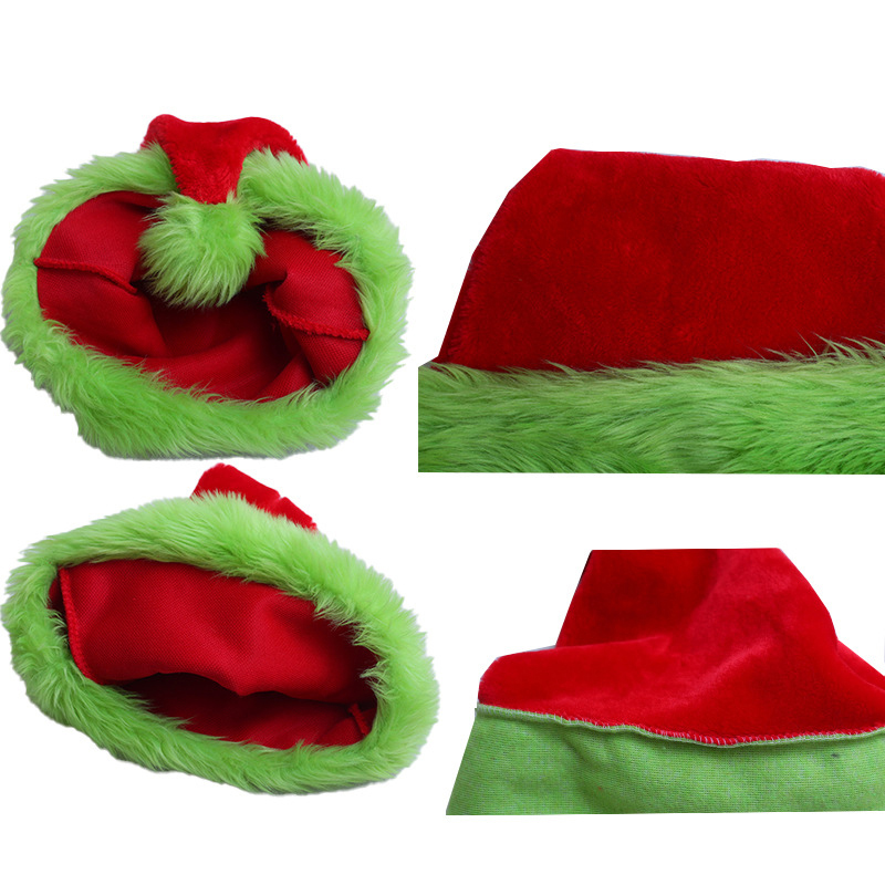 1pc, Santa Claus Hat Christmas - огляд і ціна Santa Hat Plush
