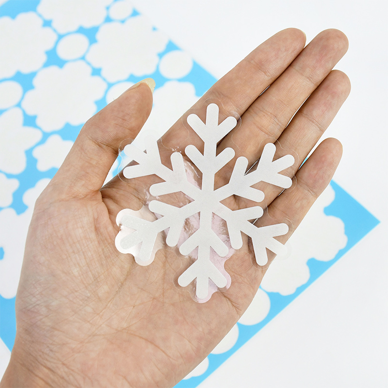 Christmas Luminous Snowflake W - огляд і ціна Snowflake Window Decal