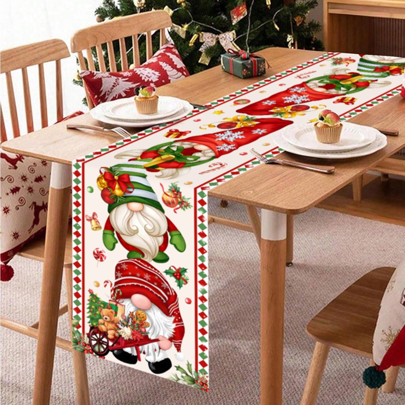 Christmas Table Runner Faceles - огляд і ціна Christmas Table Runner