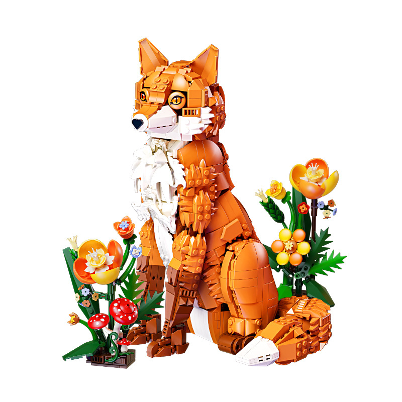 1558PCS MOC Jungle Fox Model B - огляд і ціна Lego Set Creator