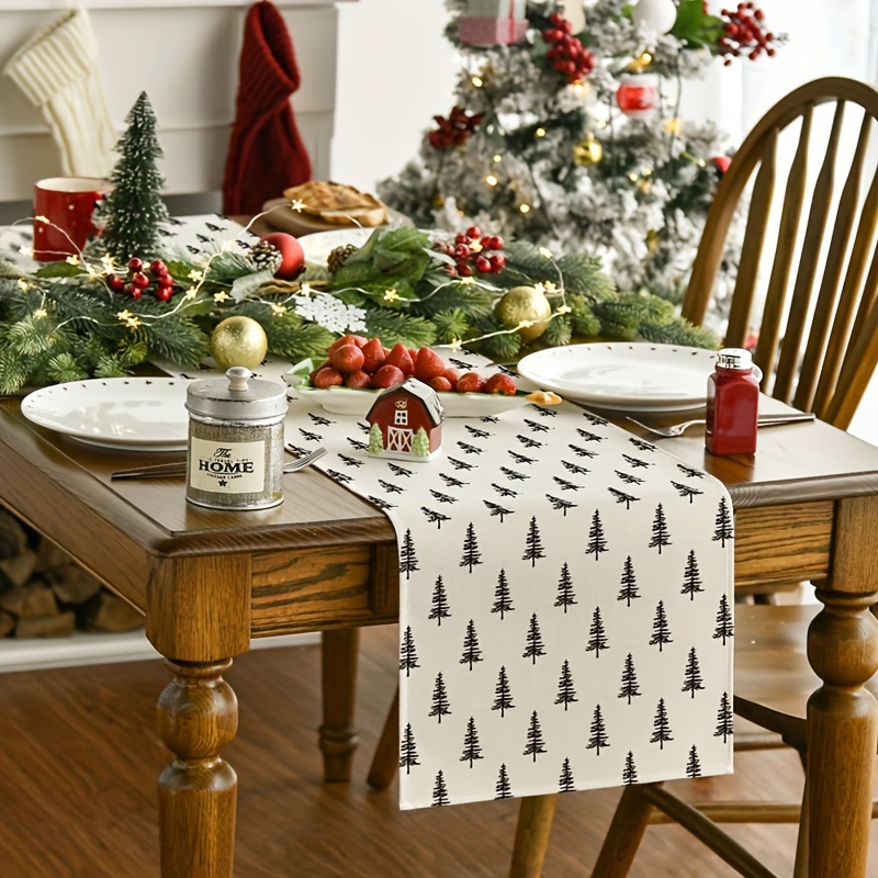 Simple Christmas Tree Table Ru - огляд і ціна Christmas Table Runner