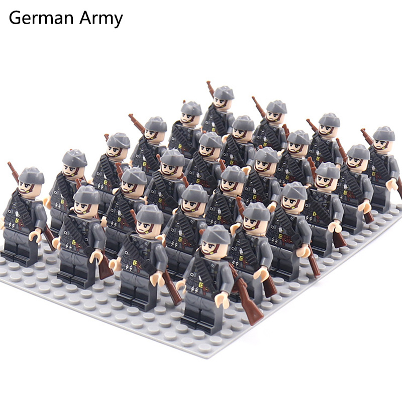 WW2 24pcs/Lot Military Soldier - огляд і ціна Lego Set Creator