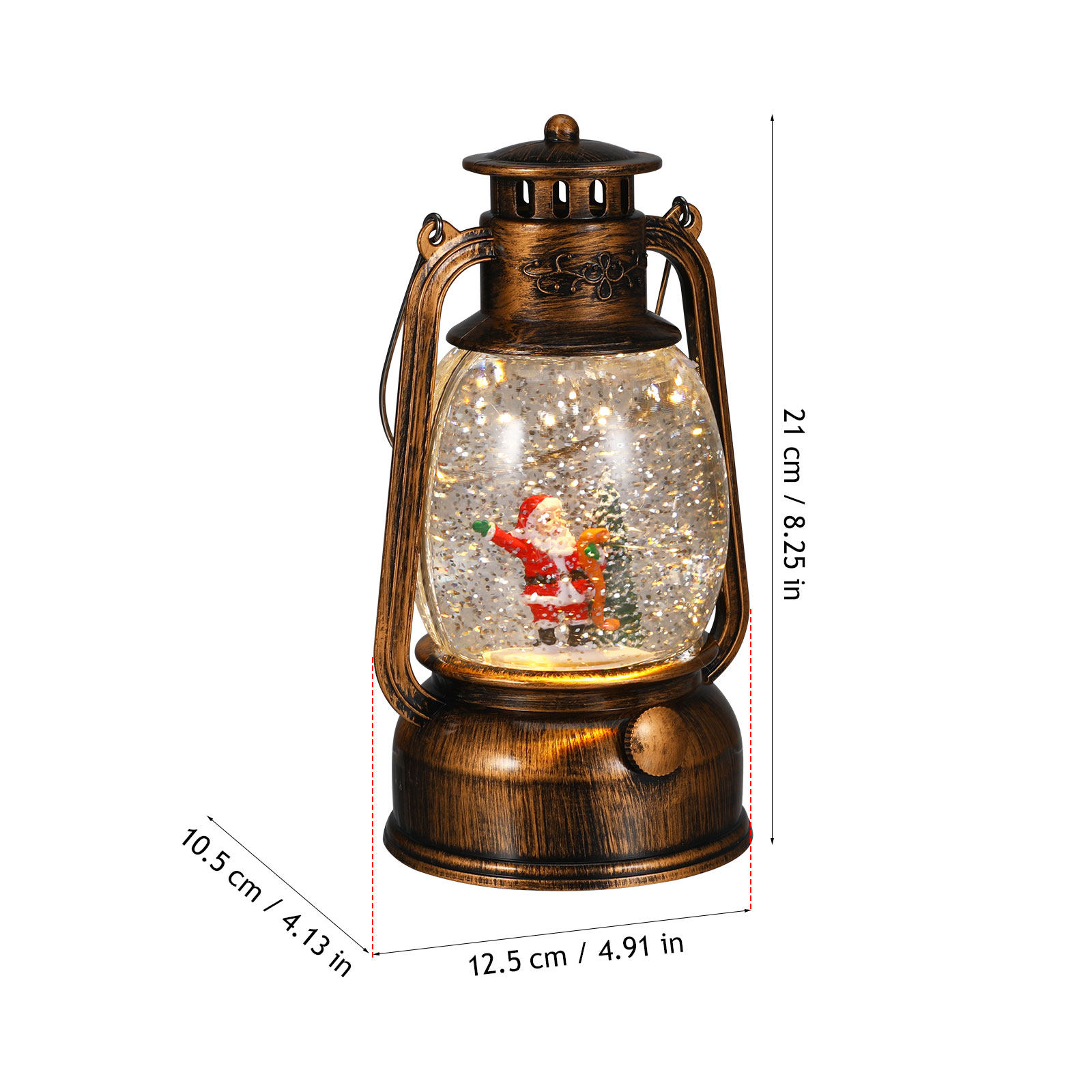 Lighted Musical Snow Globe Lan - огляд і ціна Snow Globe Musical