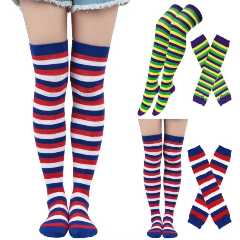 Women Thigh High Socks Arm Sle - огляд і ціна Christmas Stocking Hanging