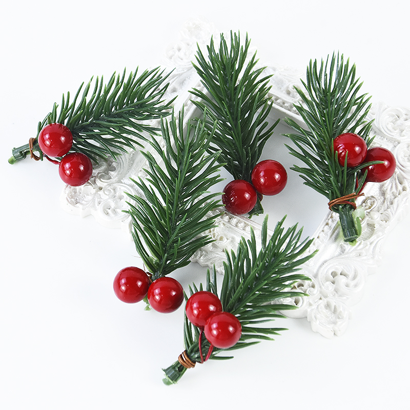 10pcs Christmas Berry Pine Con - огляд і ціна Christmas Tree Artificial