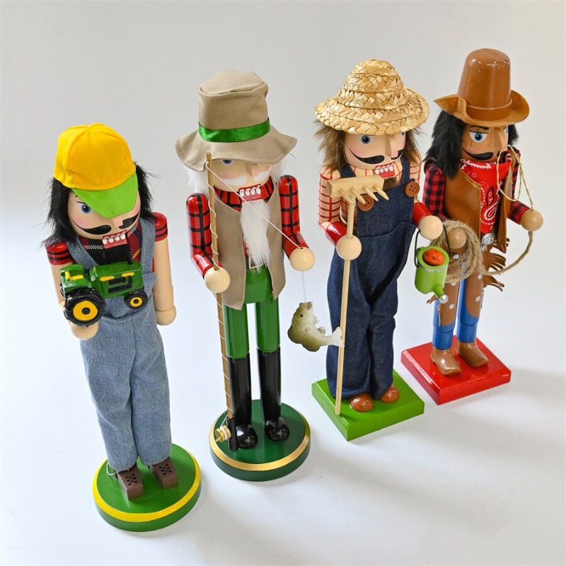 Wooden Nutcracker Soldiers Dri - огляд і ціна Nutcracker Figurine