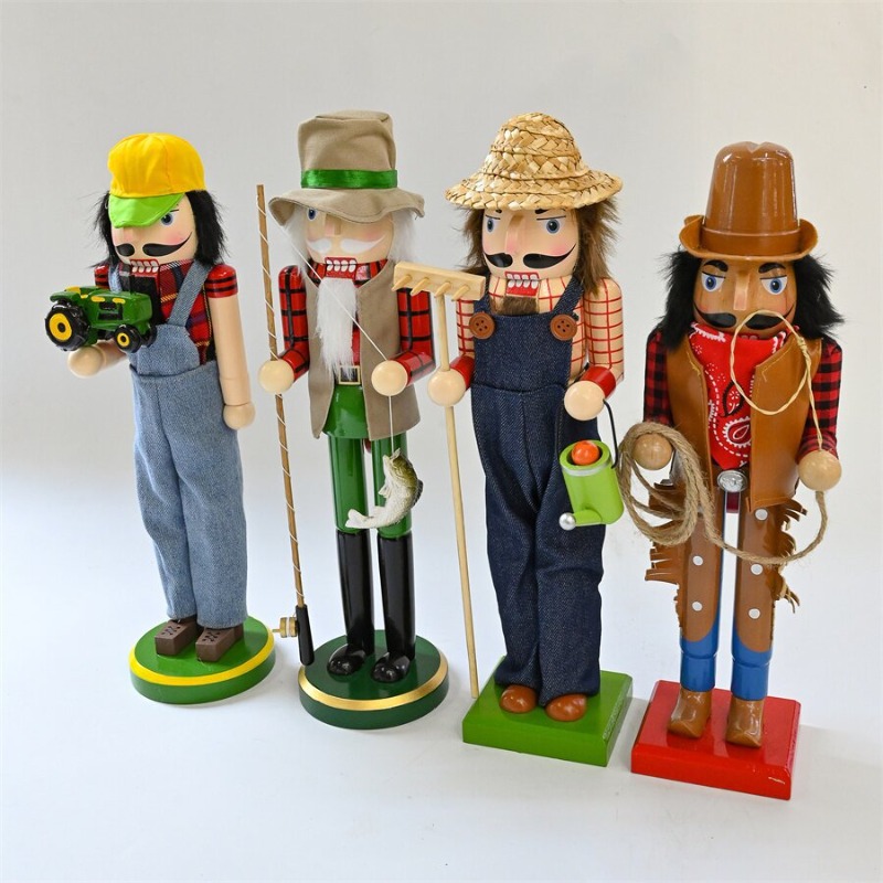 Wooden Nutcracker Soldiers Dri - огляд і ціна Nutcracker Figurine