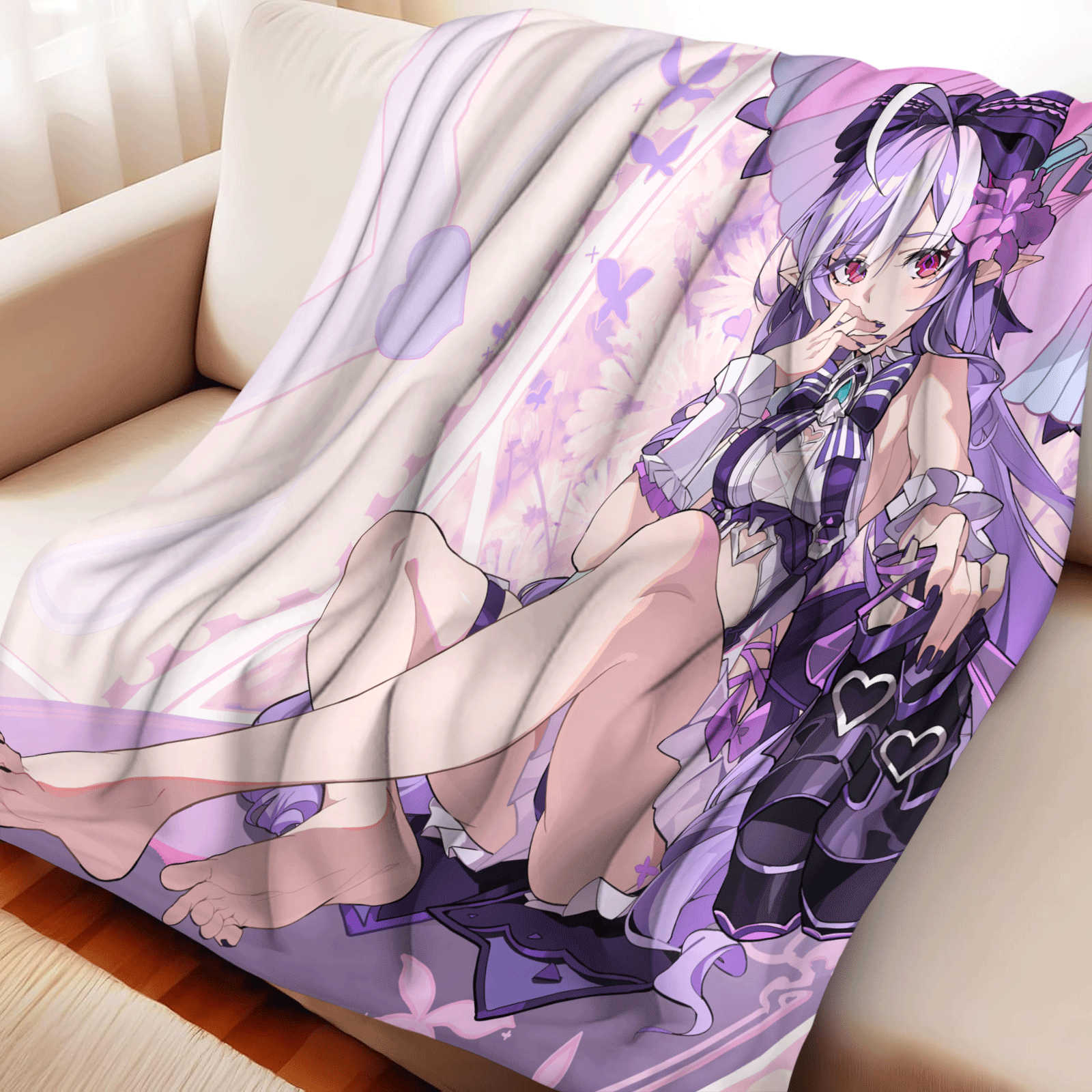 Cartoon Zenless Zone Zero  Fla - огляд і ціна Christmas Throw Blanket