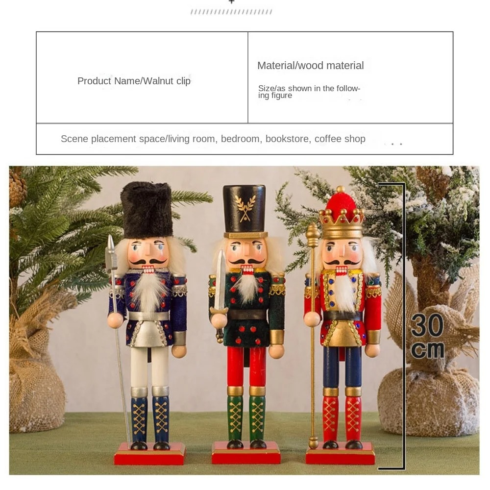 Merry Christmas Vintage Christ - огляд і ціна Nutcracker Figurine