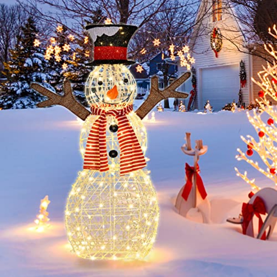 Christmas Outdoor Lighted Snow - огляд і ціна Christmas Lights Outdoor