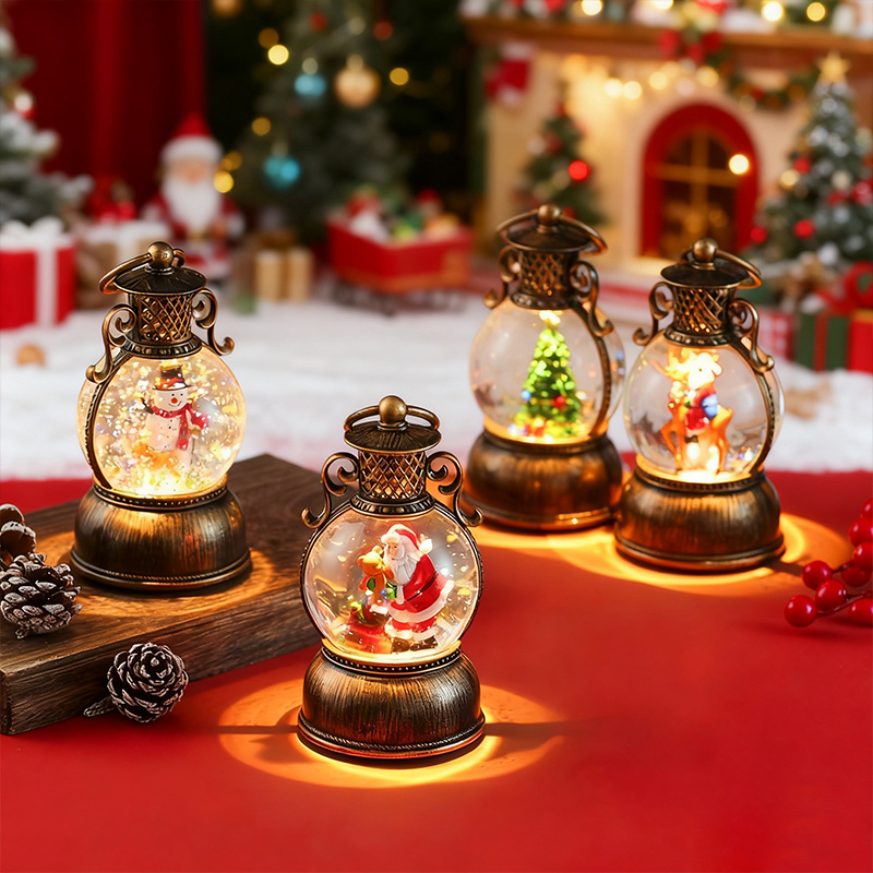Vintage Style USB Powered Ligh - огляд і ціна Snow Globe Musical