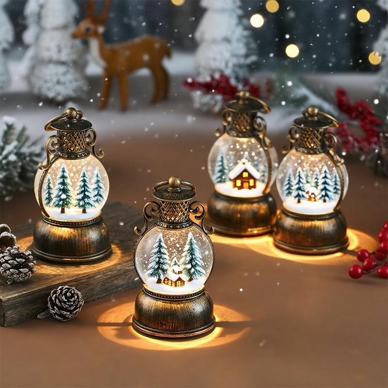 Vintage Style USB Powered Ligh - огляд і ціна Snow Globe Musical