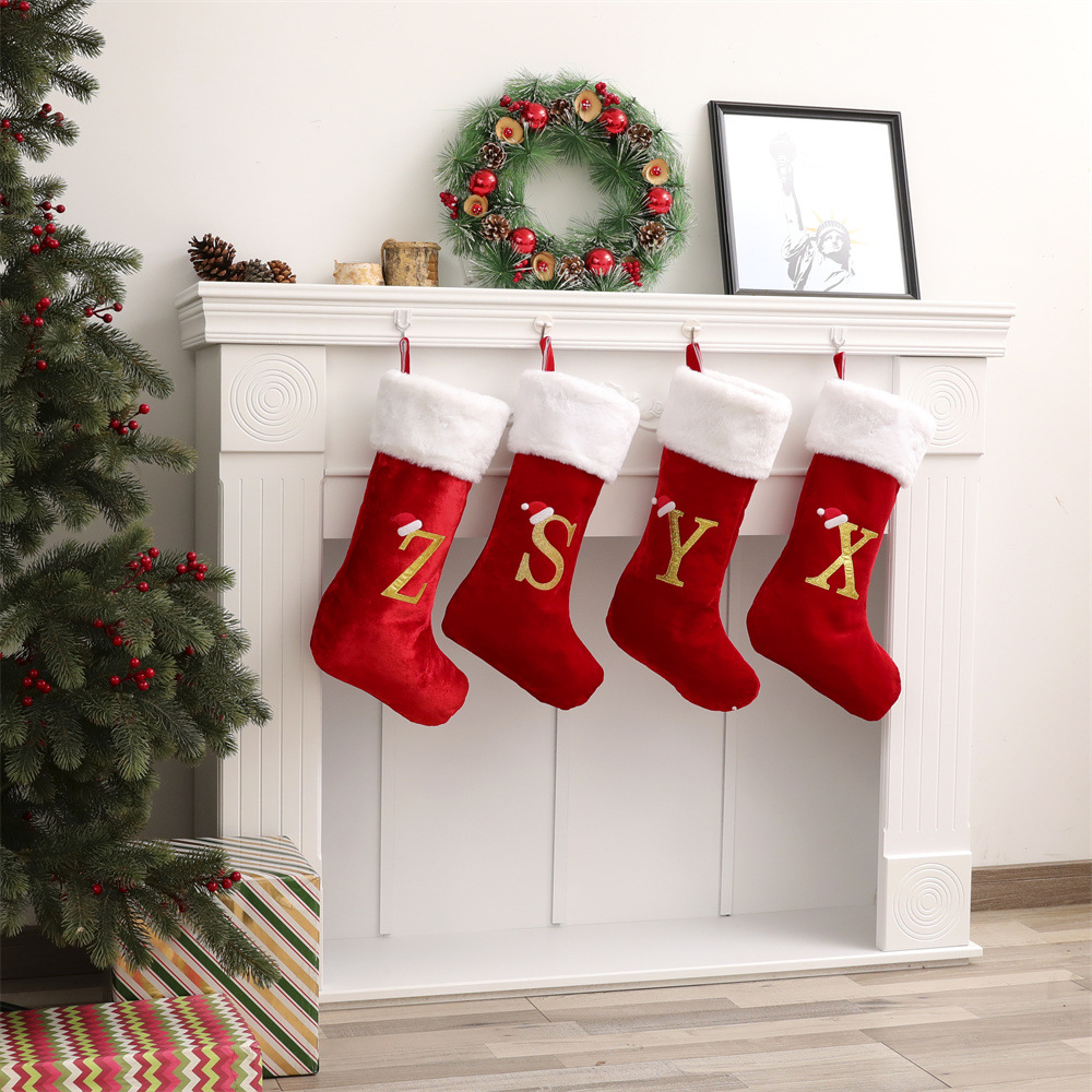 New Creative Alphabet Christma - огляд і ціна Christmas Stocking Hanging