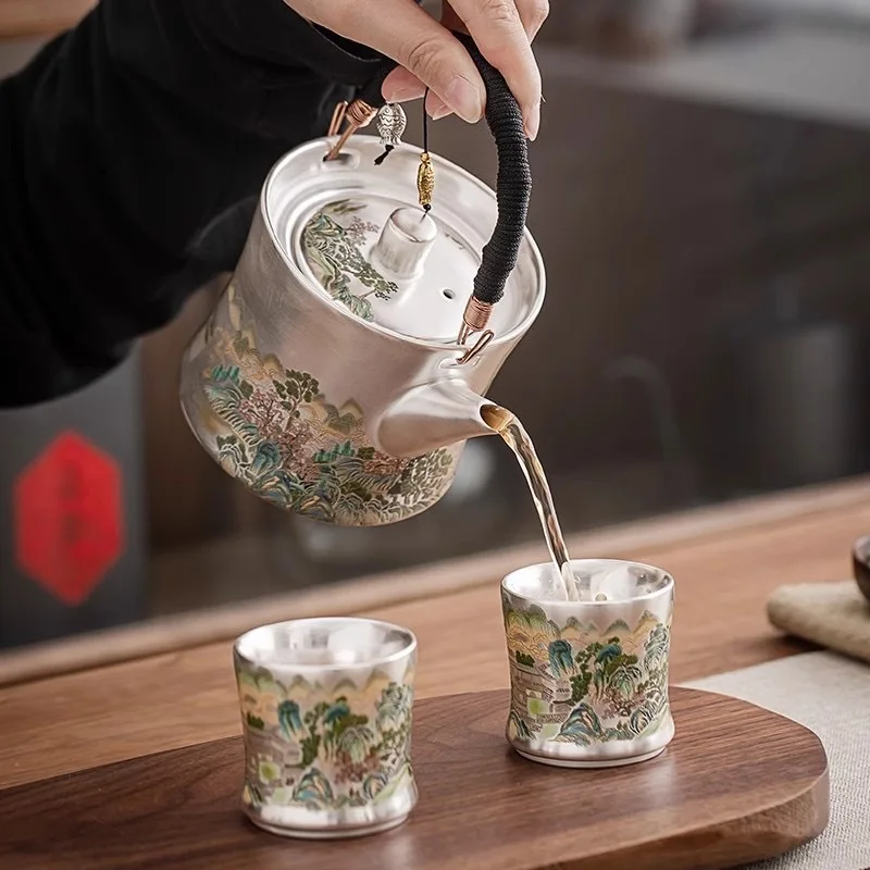 Z30- Liu Yin one pot two cups  - огляд і ціна Gift Box Wrap Set