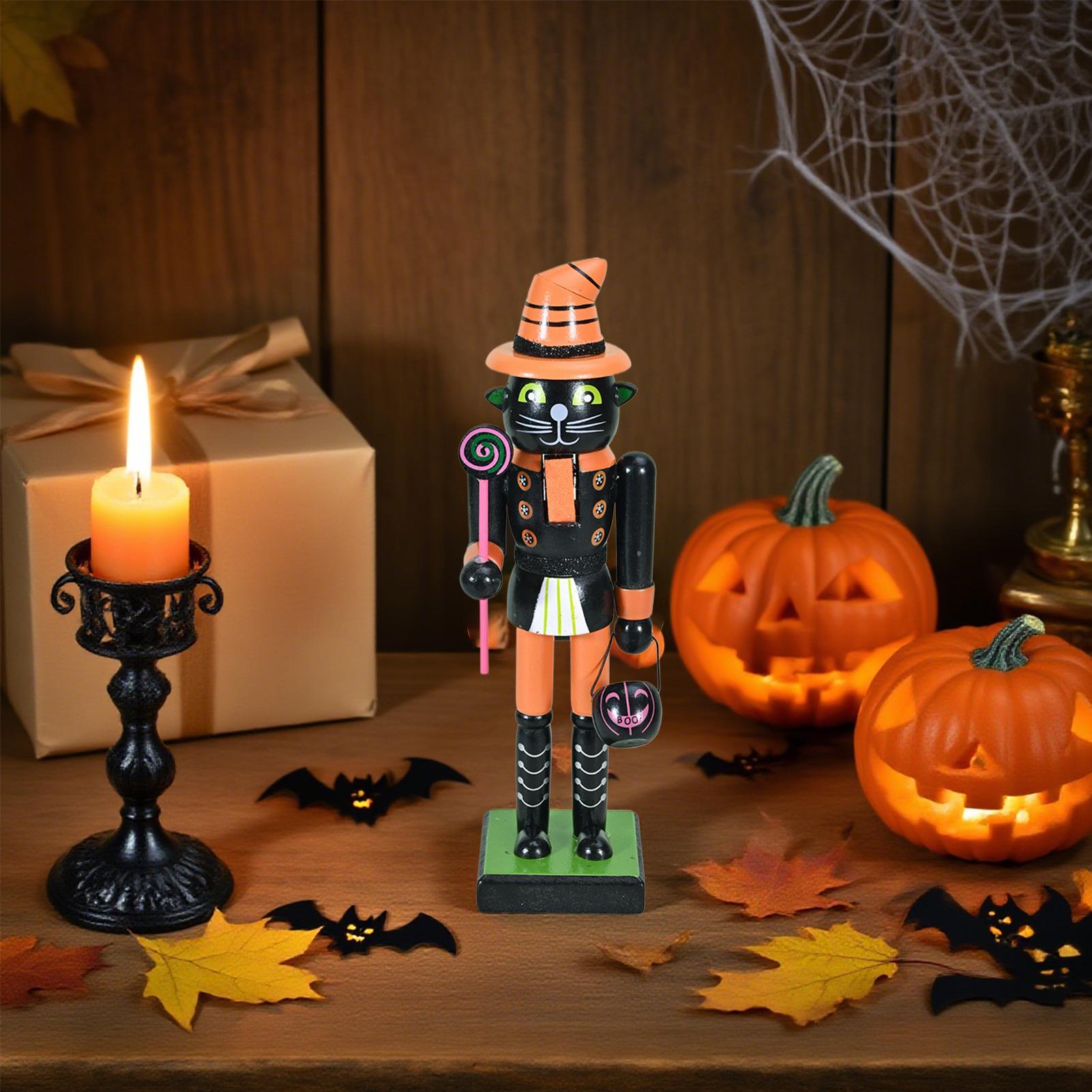 Halloween Wooden Nutcracker Ho - огляд і ціна Nutcracker Figurine