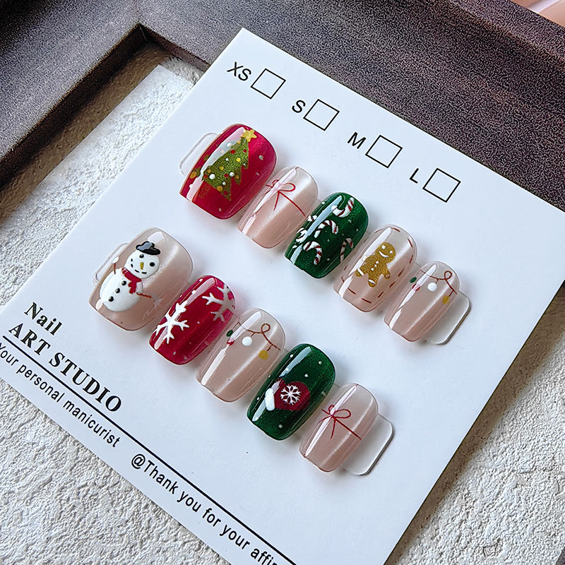 10 Pcs Christmas Half Handmade - огляд і ціна Christmas Tree Artificial