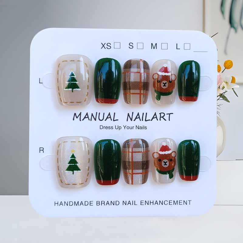 10 Pcs Christmas Half Handmade - огляд і ціна Christmas Tree Artificial