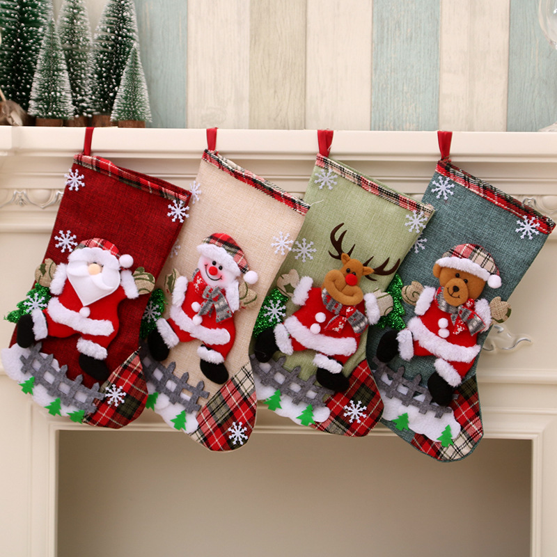 31cm Large Christmas Stockings - огляд і ціна Christmas Stocking Hanging