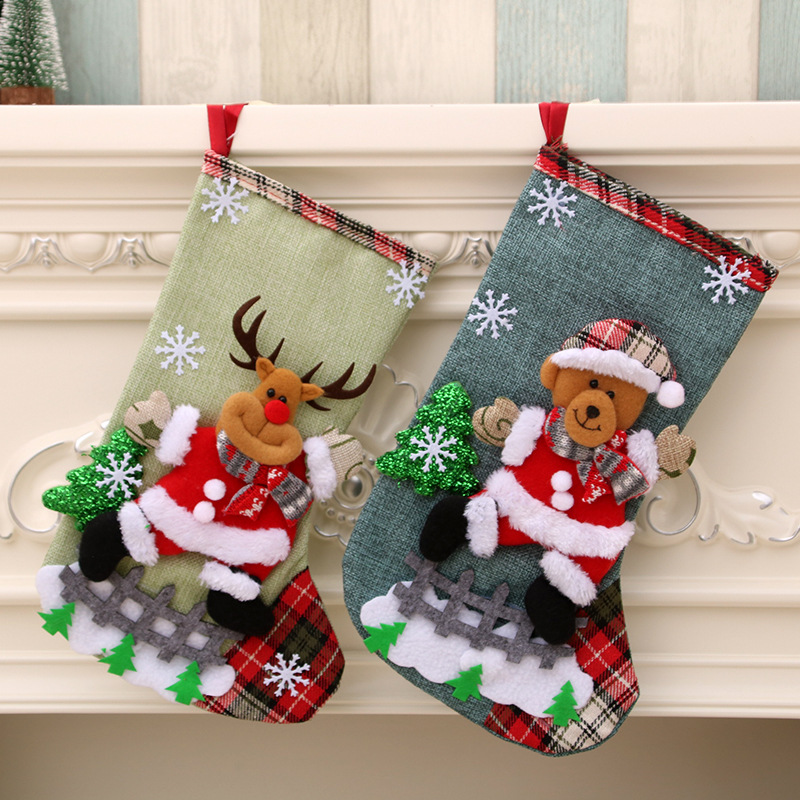 31cm Large Christmas Stockings - огляд і ціна Christmas Stocking Hanging