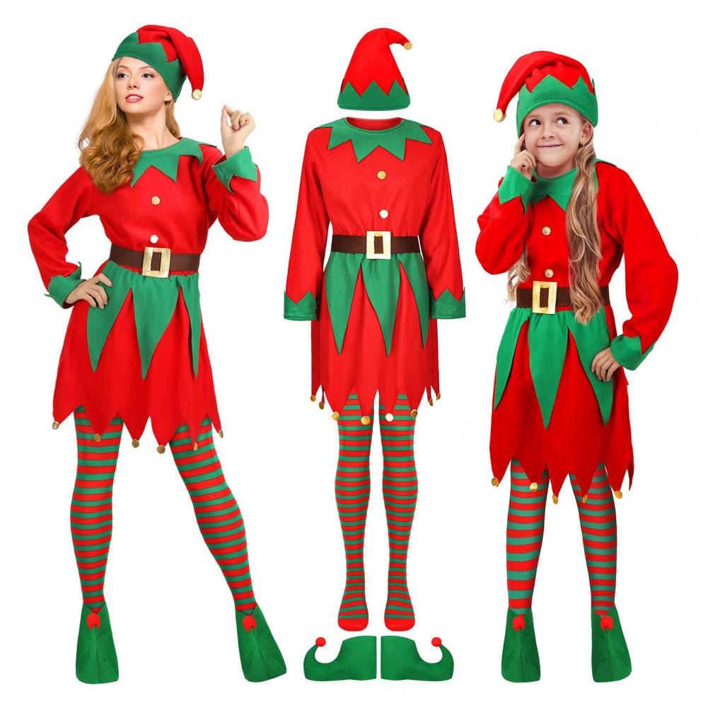 1 Set Christmas Elf Costume Ki - огляд і ціна Elf Costume Christmas