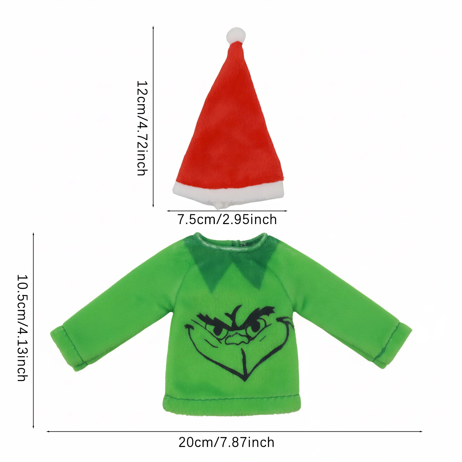 Suitable For 30cm Dolls, Chris - огляд і ціна Santa Hat Plush