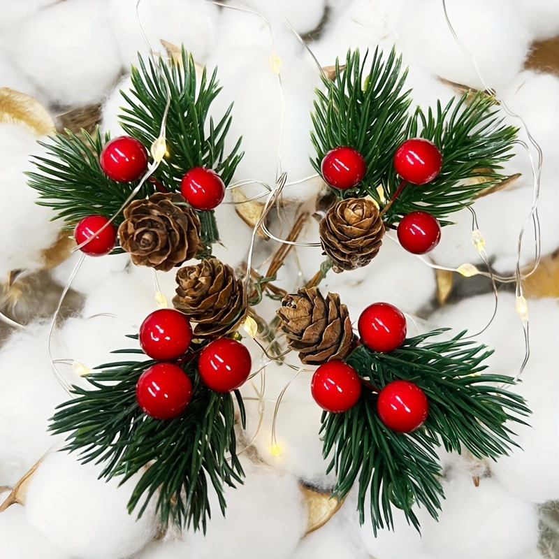 10pcs Set of Artificial Pine C - огляд і ціна Christmas Tree Artificial