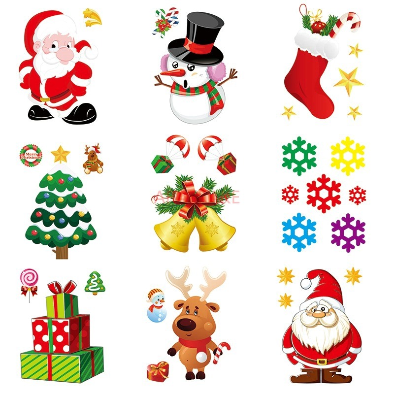 1PCS Removable Christmas Stati - огляд і ціна Snowflake Window Decal