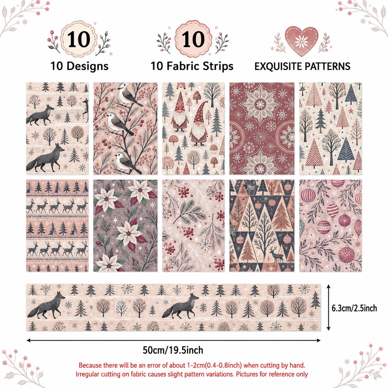 10pcs Christmas Pattern Jelly  - огляд і ціна Christmas Table Runner