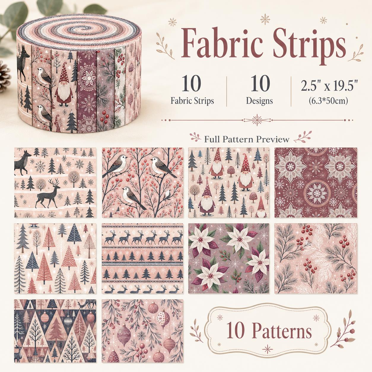 10pcs Christmas Pattern Jelly  - огляд і ціна Christmas Table Runner