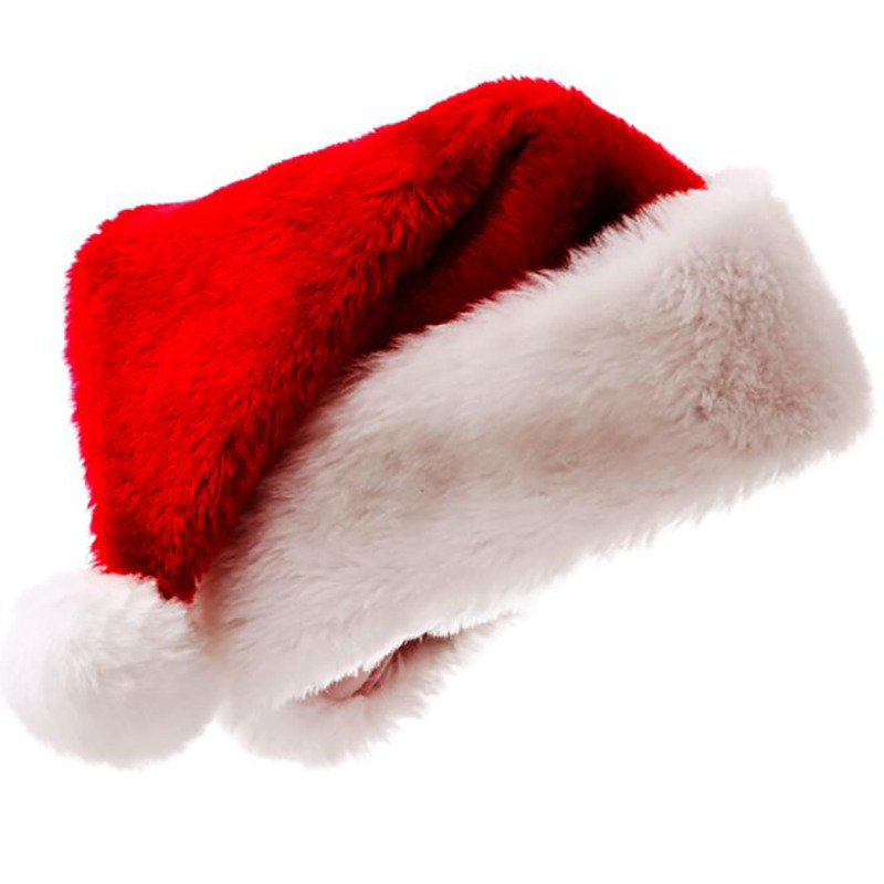 Plush Christmas Hat for Adult  - огляд і ціна Santa Hat Plush