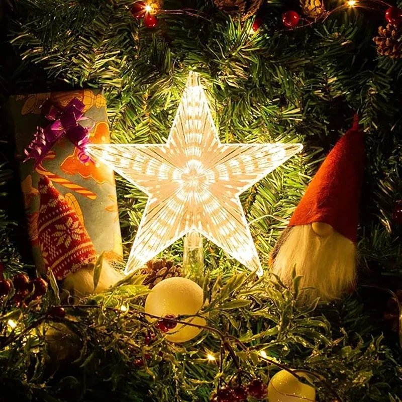 15cm Christmas Decoration Glow - огляд і ціна Star Tree Topper