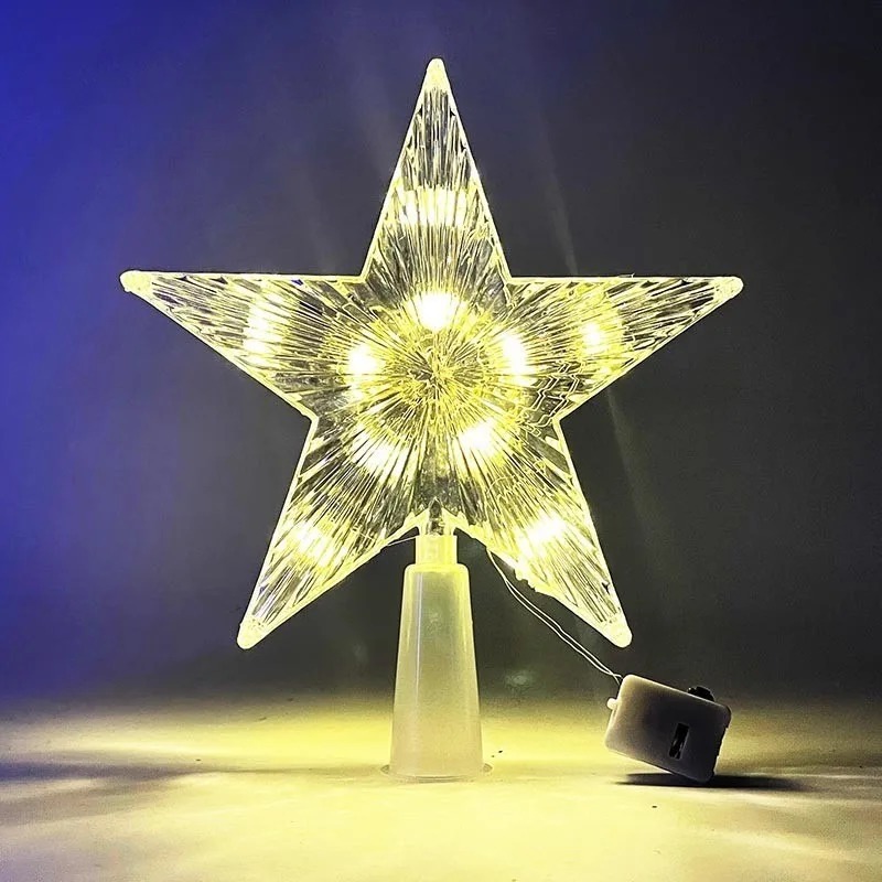 15cm Christmas Decoration Glow - огляд і ціна Star Tree Topper