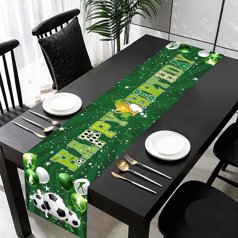 1pc Soccer/Football Party Tabl - огляд і ціна Christmas Table Runner